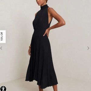 A.L.C. Renzo Pleated Midi Dress- New with tags